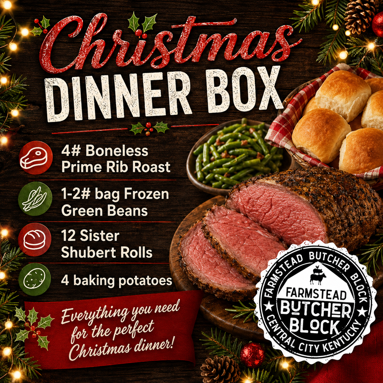 Christmas Dinner Box