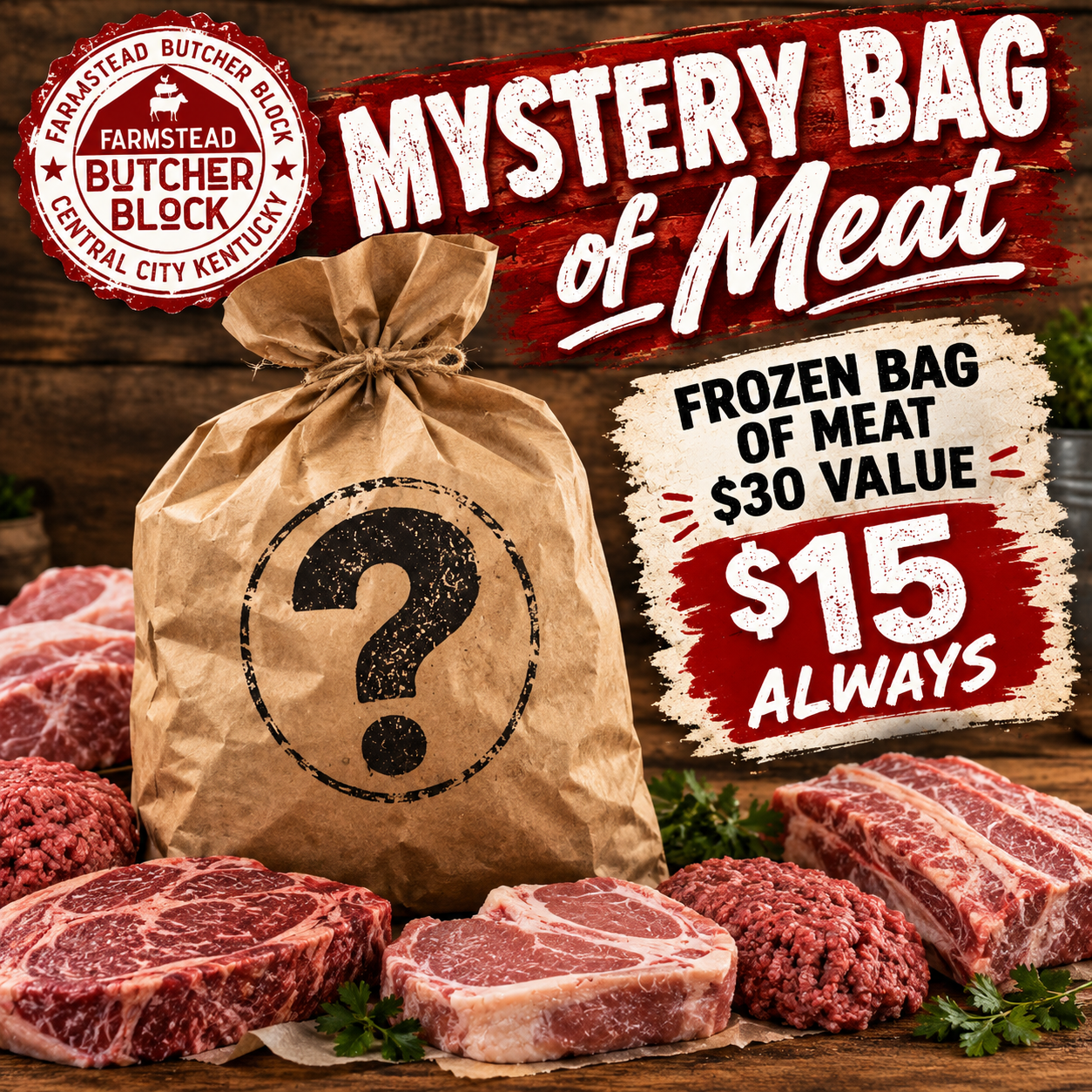 Mystery Bag Of Meat?